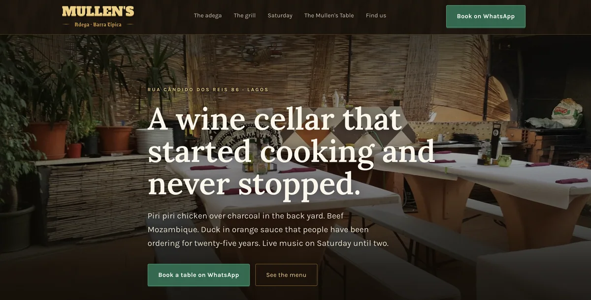 Mullen's homepage